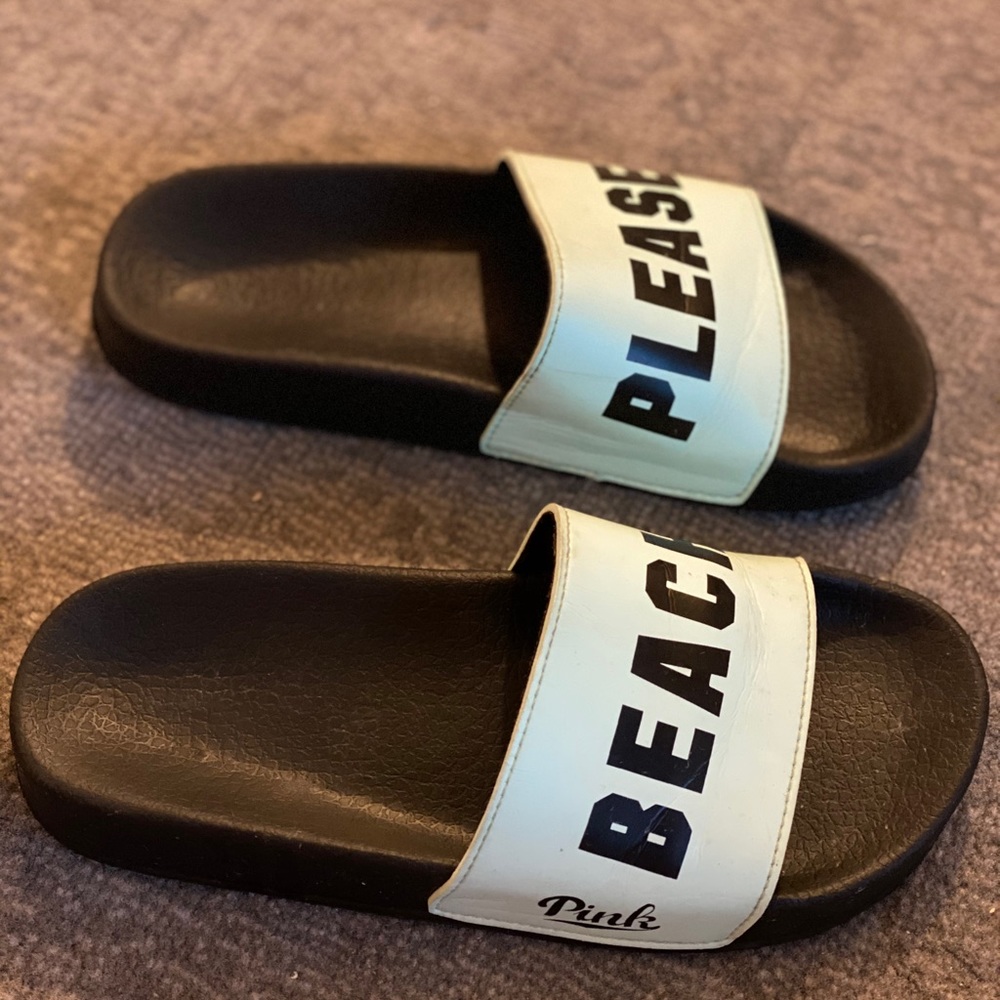 PINK Slide Sandals
